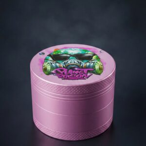pink zinc alloy herb grinder Canada 4 layer