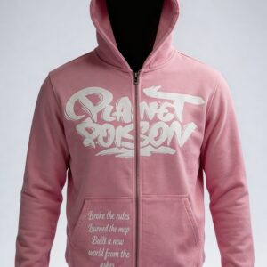 From The Ashes zip up - Pink
