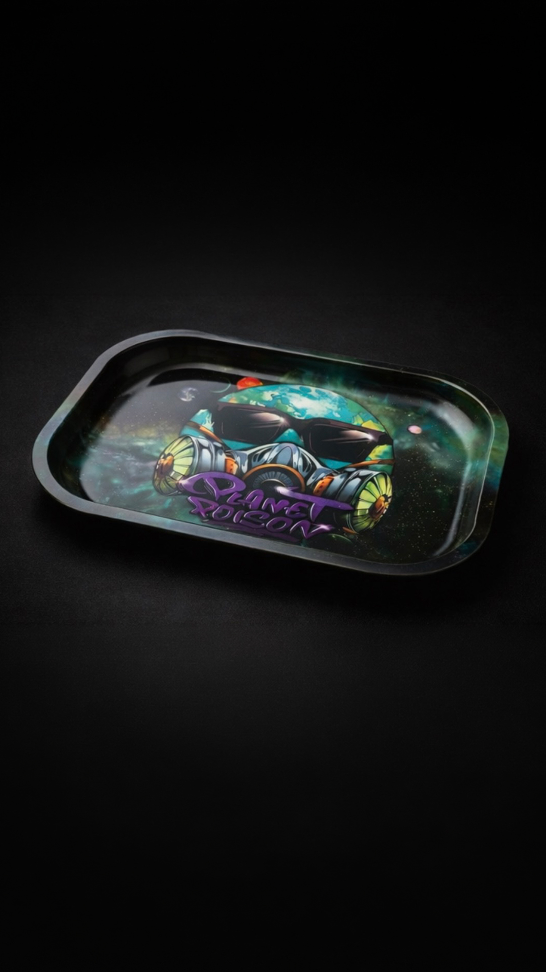 Galaxy Green Rolling Tray - Image 3